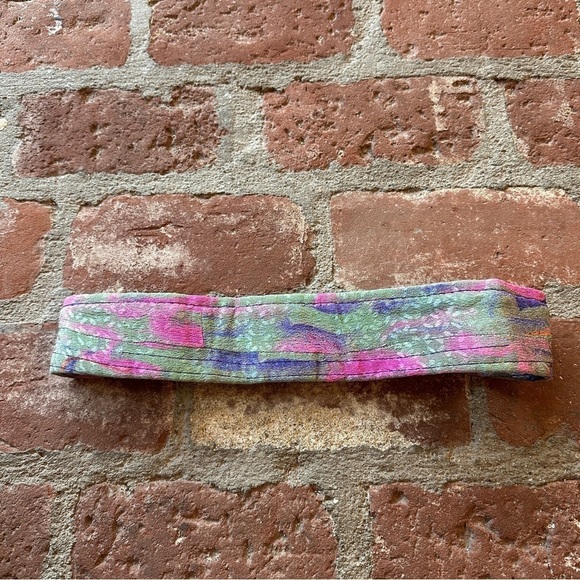 Vintage Accessories - Vintage hot pink, purple, orange and army green belt